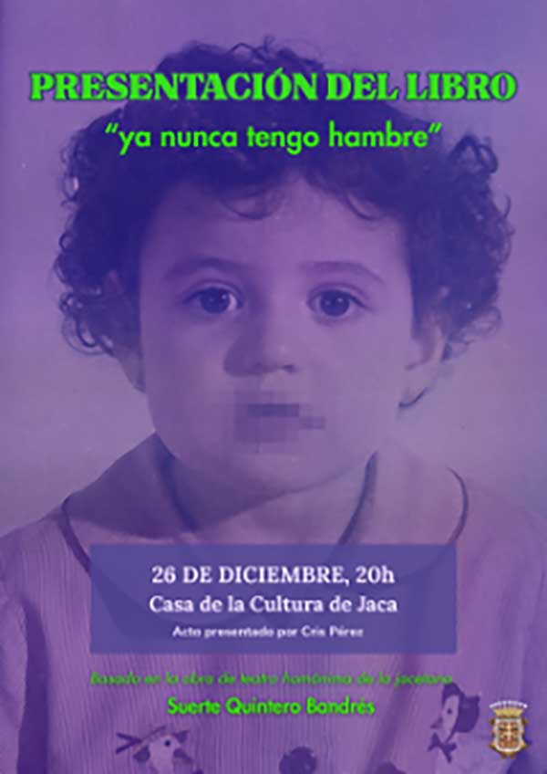 Presentación del libro "Ya nunca tengo hambre"