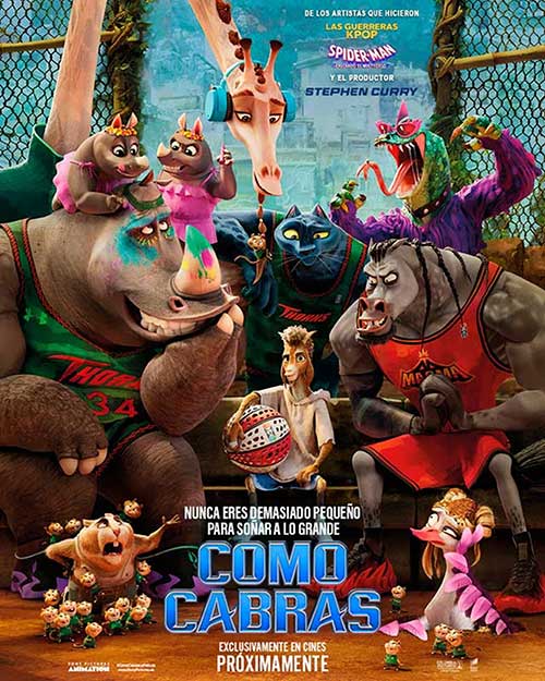Cine infantil «Como Cabras»
