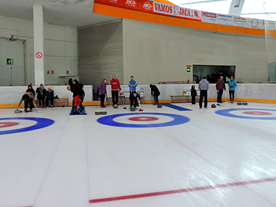 Jaca, de nuevo, sede de una competición de curling