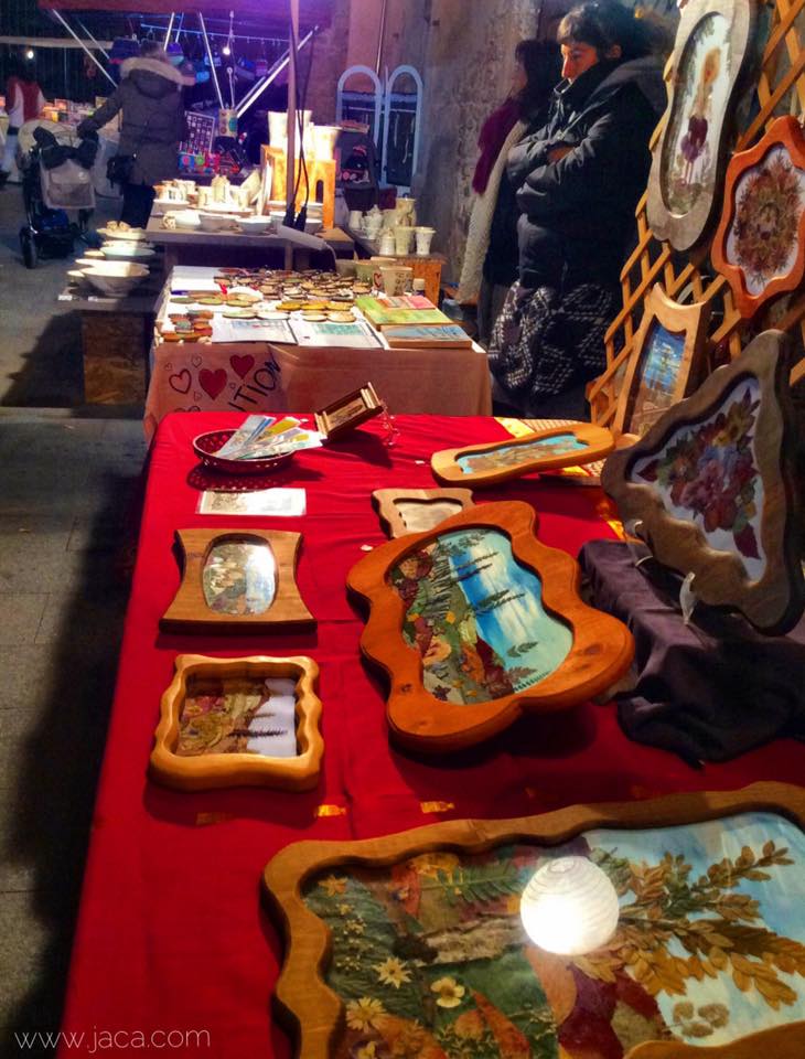 Mercado artesanal de Jaca. Diciembre 2016