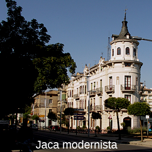 EL modernismo en Jaca