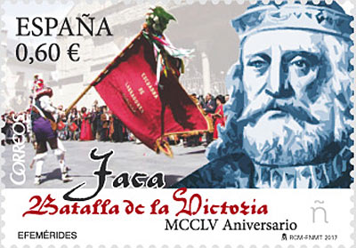 Correos emite un sello dedicado al Primer Viernes de Mayo de Jaca