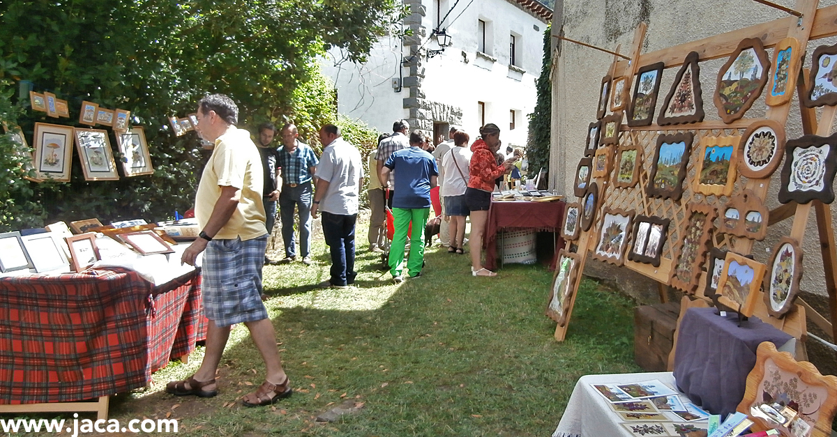 Villanúa celebra este fin de semana su Feria de Arte y Artesanía
