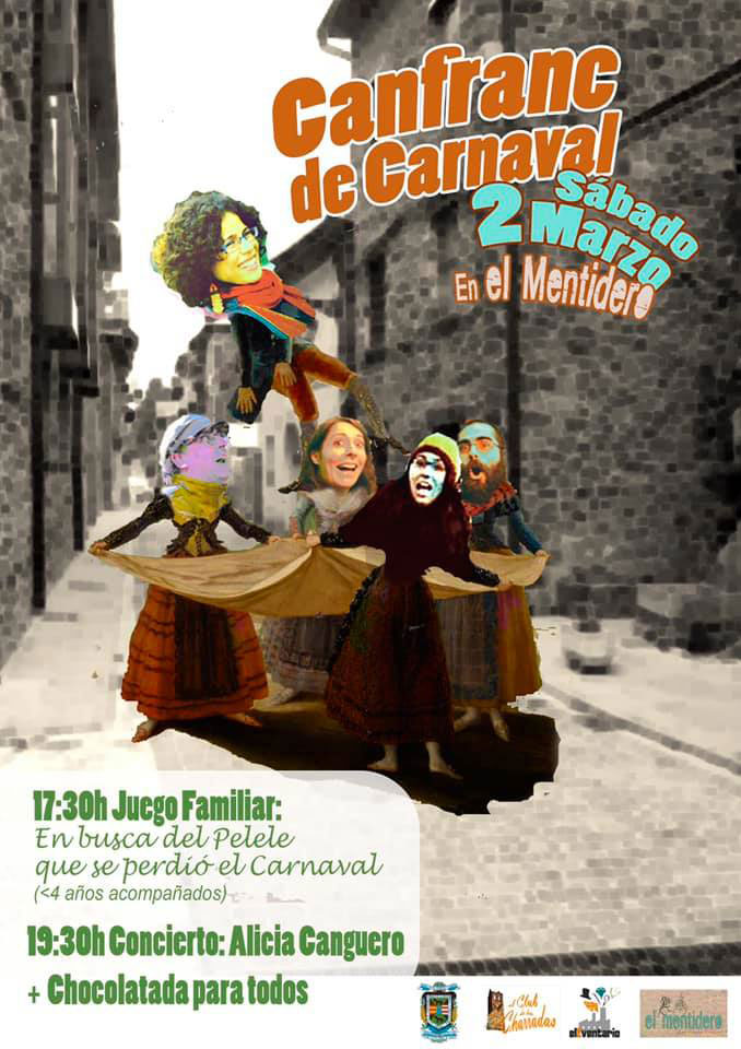 Canfranc celebrará el Carnaval en El Mentidero, a partir de las 17.30 h.