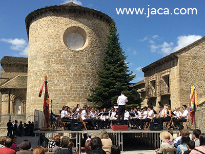 La Banda Santa Orosia de Jaca nos regala música por San Jorge