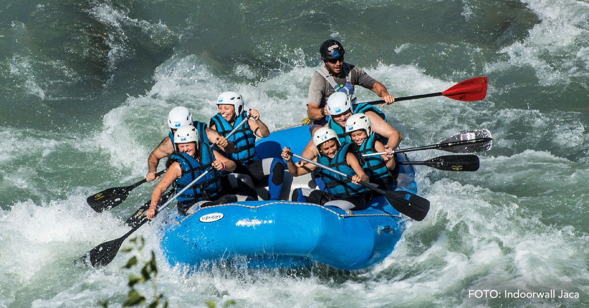 También turismo deportivo y de aventura, con actividades en montaña con total seguridad con los mejores profesionales del Pirineo aragonés.