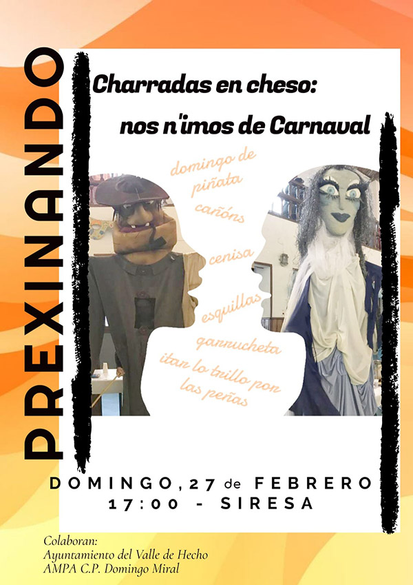  "Charradas en cheso" sobre el Carnaval