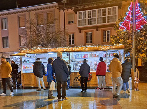 Mercado navideño de Jaca