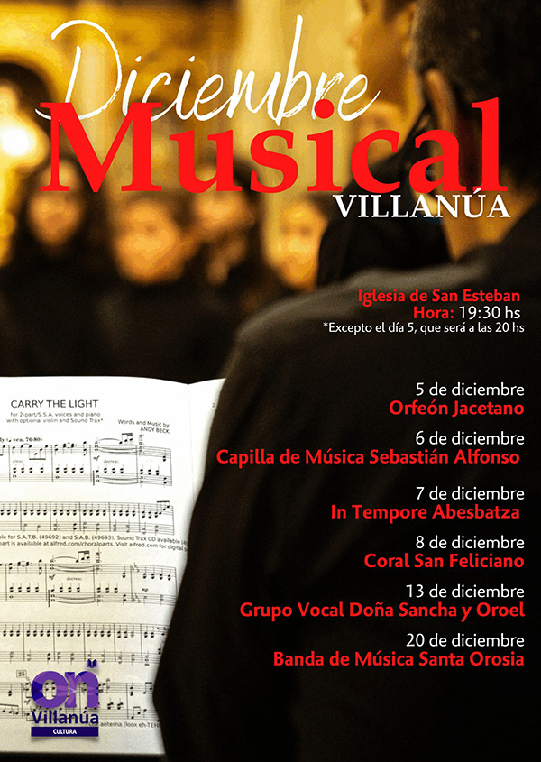 “Diciembre Musical en Villanúa”