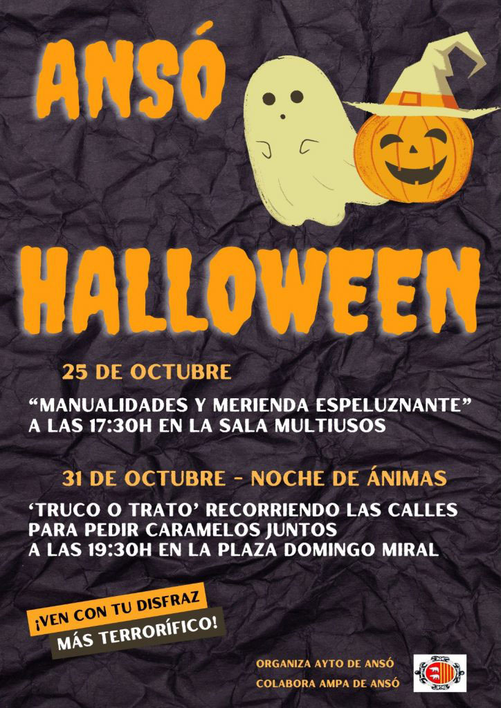 Ansó: talleres, cuentos y el tradicional “Truco o trato”