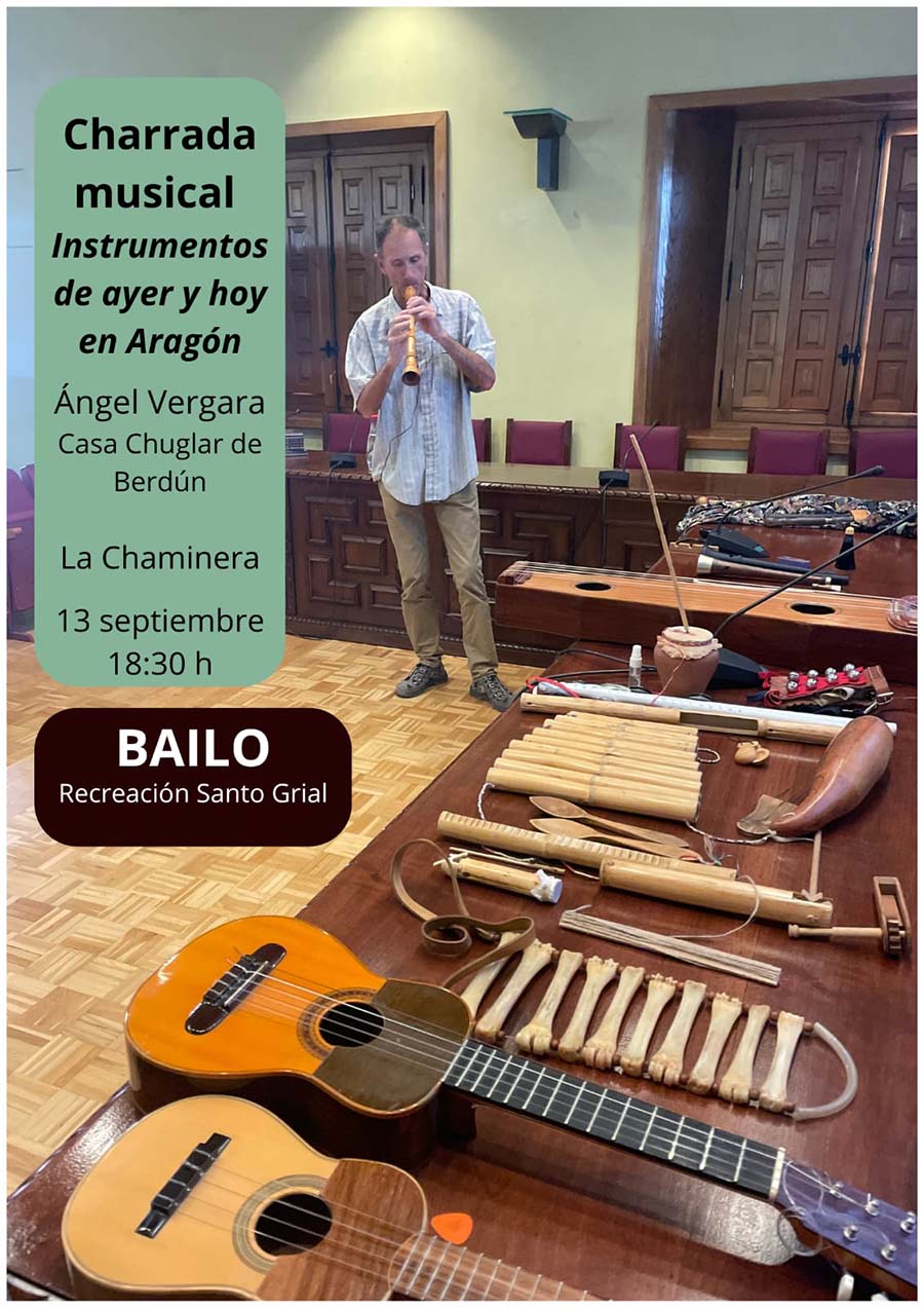 Charrada musical. Instrumentos de ayer y de hoy