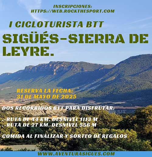 I Marcha Cicloturista BTT Sigüés - Sierra de Leyre
