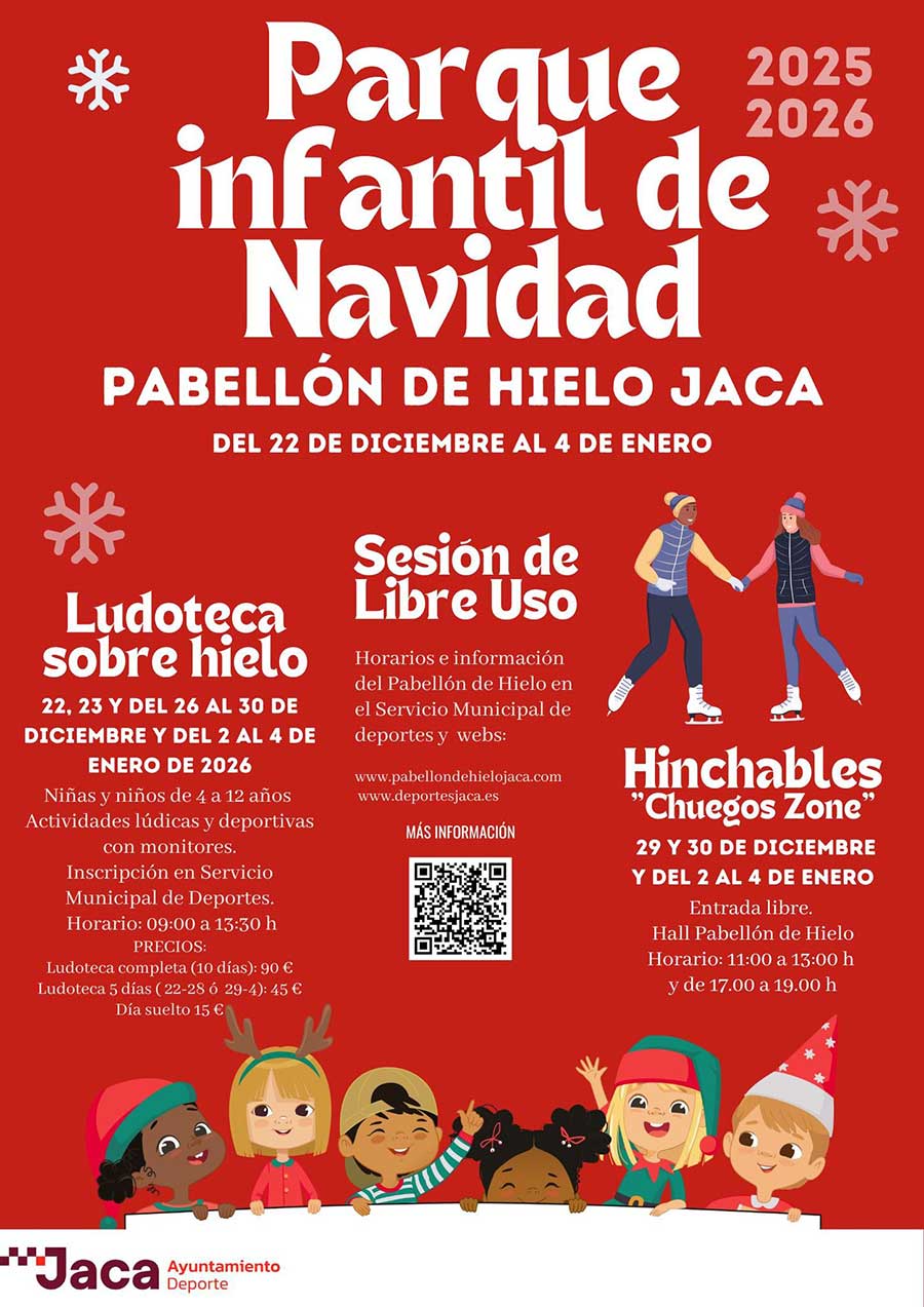 Hasta el 5 de enero
Pabellón de Hielo

Ludoteca navideña