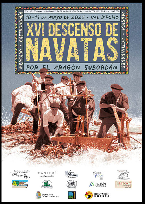 XVI Descenso de Navatas por el río Aragón Subordán 2025 