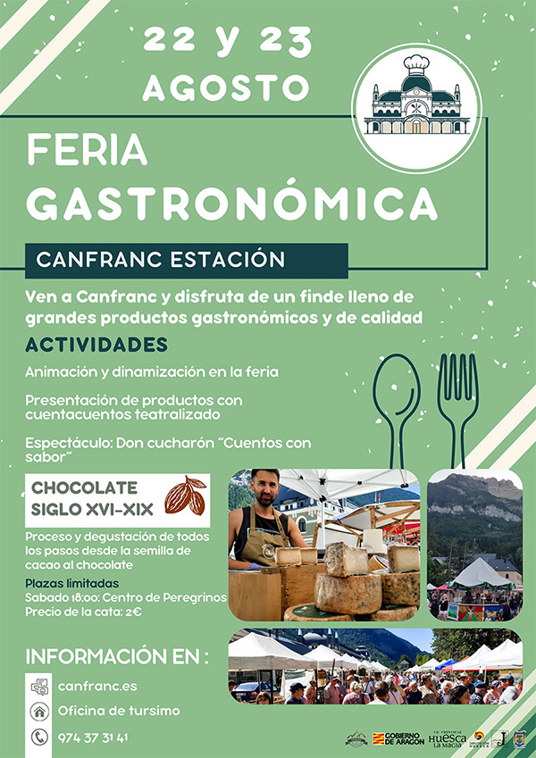 Canfranc Estación celebra este fin de semana su Feria Gastronómica
