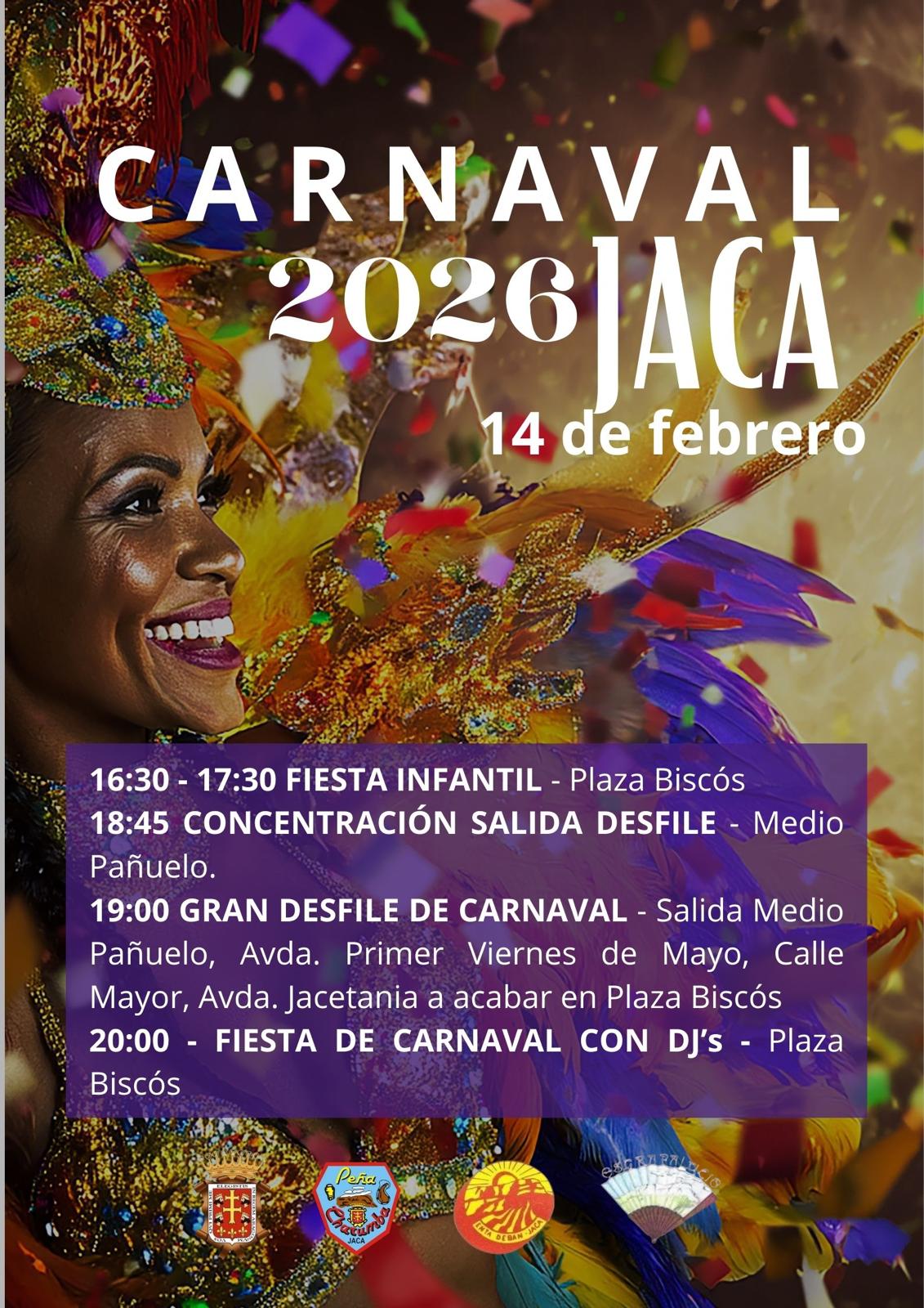 Desfile renovado y Djs locales para el Carnaval de Jaca