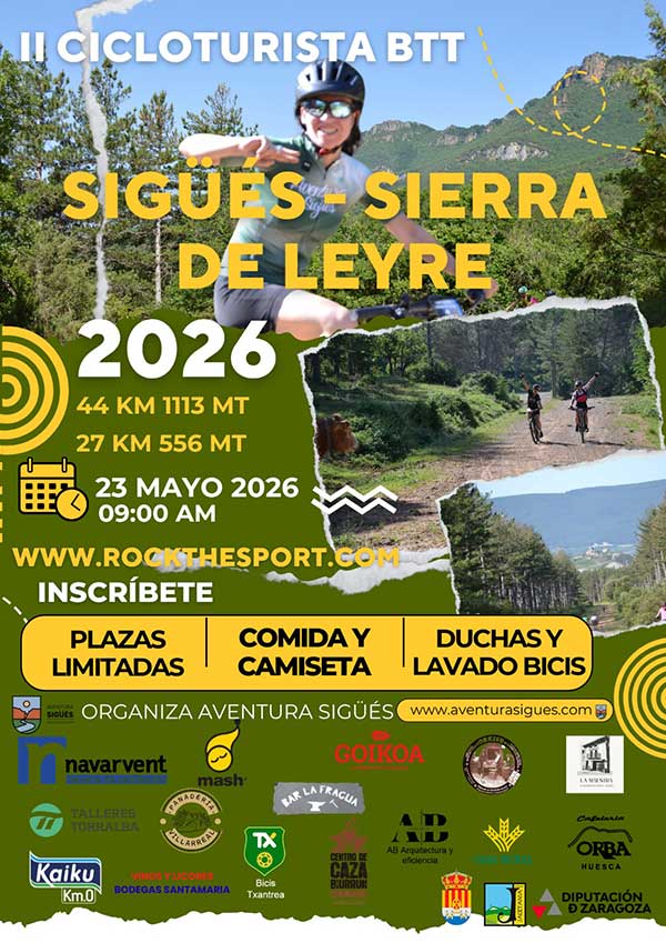 II Cicloturista BTT Sigüés - Sierra de Leyre