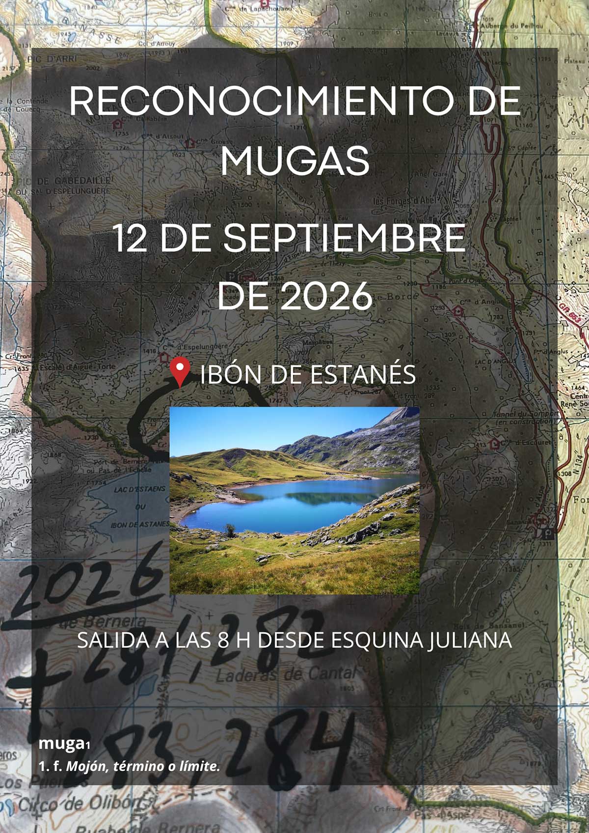 Reconocimiento de mugas en Estanés