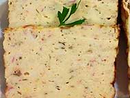 Pastel de salmón ahumado