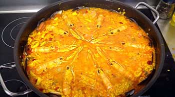 Paella por encargo