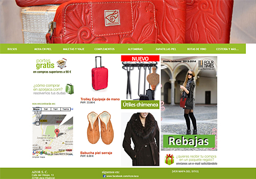 Tienda online Azor Jaca