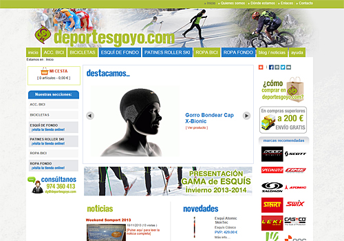 Gafas. Deportes Goyo. Esquí de fondo y ciclismo. Venta online y tienda en  Jaca