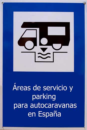 Área de caravanas en Jaca
