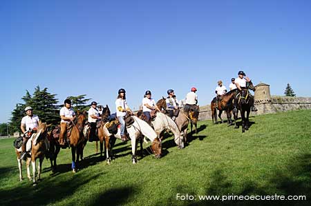 Ruta a caballo en busca del Santo Grial