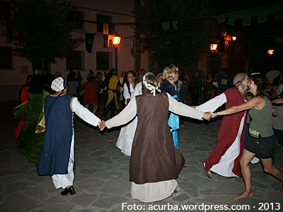 III Jornadas de Recreación histórica de la estancia del Santo Grial. Foto: acurba.wordpress.com 