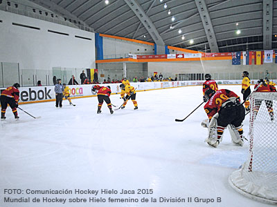 Jaca acogerá también el Mundial Femenino Div II - B de Hockey hielo