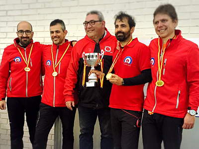 El equipo formado por Lucas Munuera, Alfonso Gracia, Rodrigo García y Óscar Tesa se ha proclamado campeón al doblegar en una emocionante e igualada final al equipo vasco del Harrikada integrado por Iraitz Pérez de Goldarazena, Iosu Gabilondo, Egoitz Gordo e Iñigo Ruiz de Eguílaz.