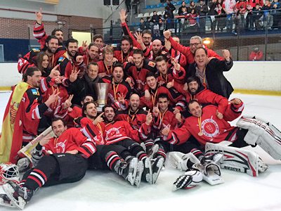 El CH Jaca se proclama campeón de liga de Hockey Hielo y Campeón de España de Curling 