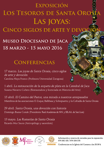 Exposición de los Tesoros de Santa Orosia “Las joyas: cinco siglos de arte y devoción”