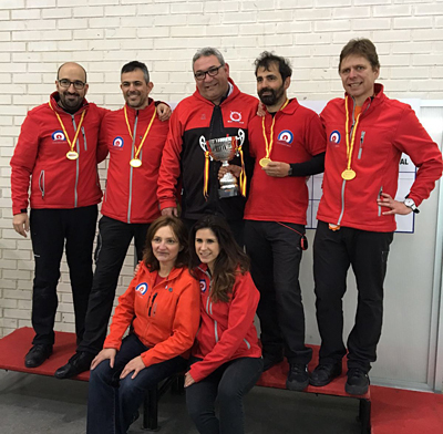 El Curling Club Hielo Jaca, integrado por (Lucas Munuera, Alfonso Gracia, Rodrigo García, Oscar Tesa, Elsa Fumanal y Patricia Arbués), intentará cerrar con broche de oro la magnifica temporada realizada, que comenzó con un segundo puesto en el IV Torneo Ciudad de Jaca, el primer puesto en la Liga Norte/Sur y la primera posición en el Campeonato Absoluto categoría Masculina, el cual les ha otorgado el derecho a representar a España en el Europeo B de Glasgow que se disputará del 18 al 26 de noviembre de 2016.