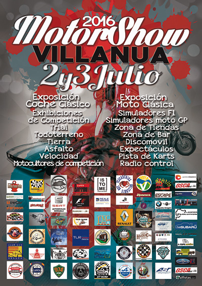 PROGRAMA MOTOR SHOW VILLANÚA 2016