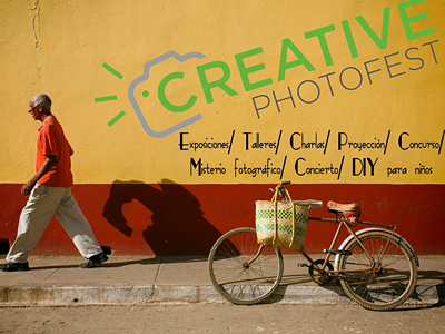   El Creative Photofest que se celebrará en próximo fin de semana (del viernes 29 al domingo 31) propone talleres, charlas, conciertos y exposiciones entorno a la imagen.