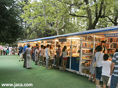 La Feria del libro de Jaca se traslada al mes de julio