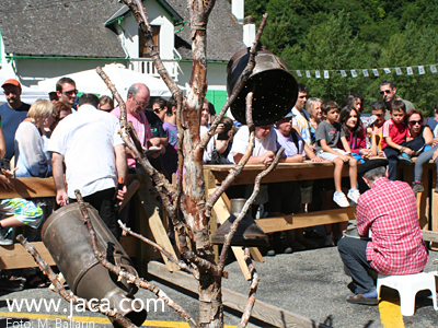 Fiesta del queso de Etsaut en el Valle de Aspe