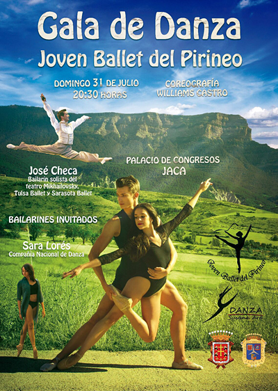 El Joven Ballet del Pirineo ofrece este domingo su actuación de cierre de temporada