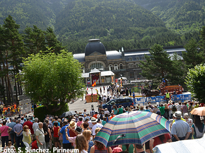 Canfranc cancela sus fiestas y la Recreación de la Inauguración