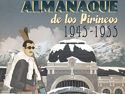 La estación internacional de Canfranc protagoniza la cuarta entrega de la colecciónque saldrá a la venta el próximo diciembre. A medio camino entre un almanaque y un periódico de época, el libro rescata los sucesos y noticias más importantes de una década. 