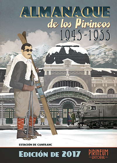La estación internacional de Canfranc protagoniza la cuarta entrega de la colecciónque saldrá a la venta el próximo diciembre. A medio camino entre un almanaque y un periódico de época, el libro rescata los sucesos y noticias más importantes de una década. 