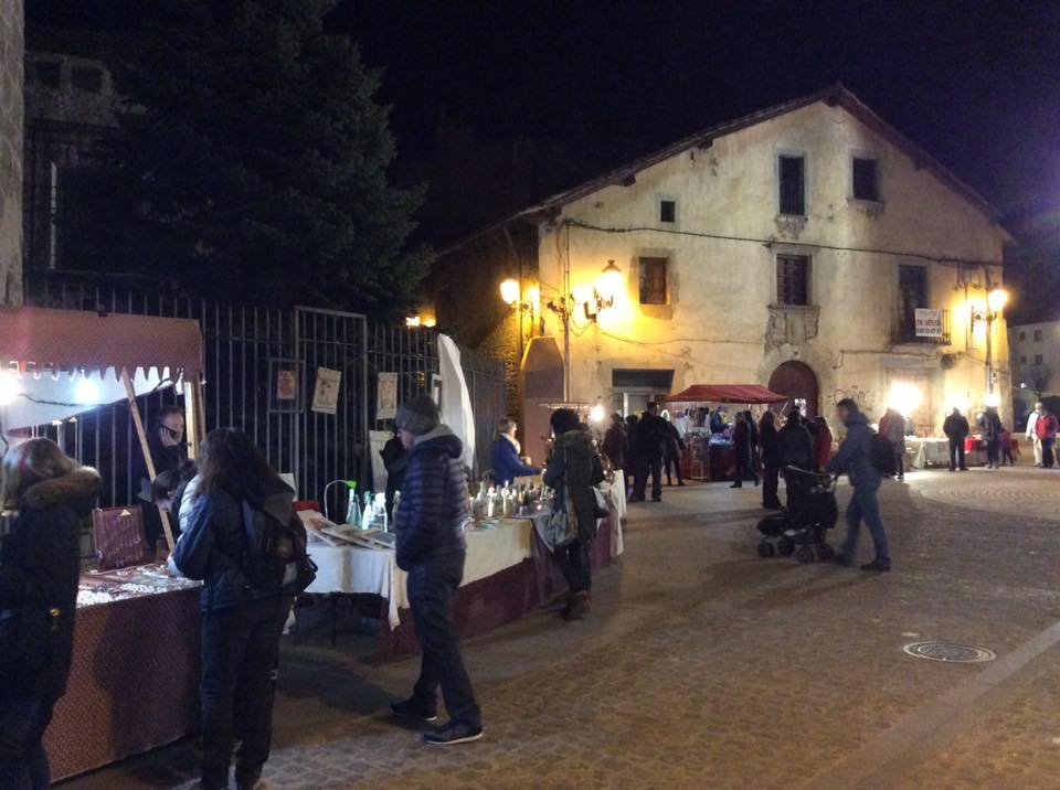 Mercado artesanal de Jaca. Diciembre 2016