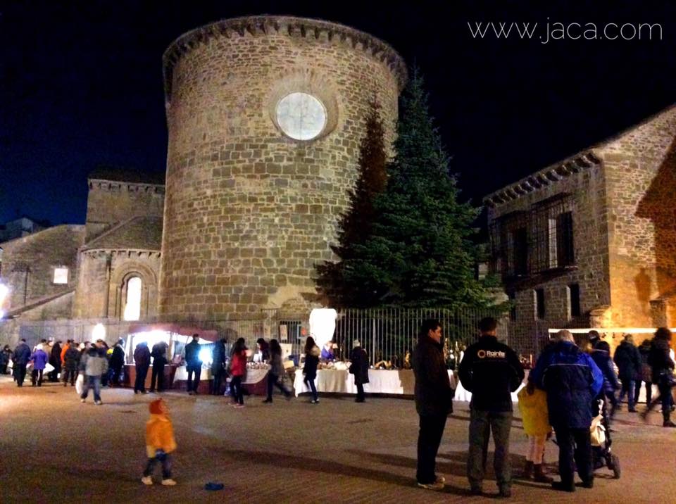 Mercado artesanal de Jaca. Diciembre 2016