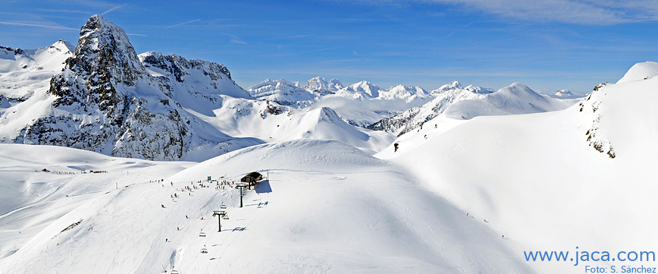 Hielo y nieve en Jaca