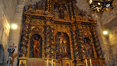 Iglesia de Castiello. Retablo