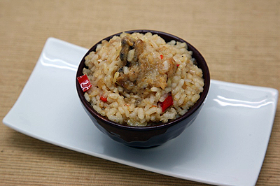 CAZOLETA Arroz al chilindrón