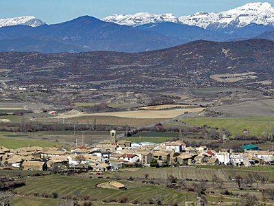 Bailo, junto a San Juan de la Peña