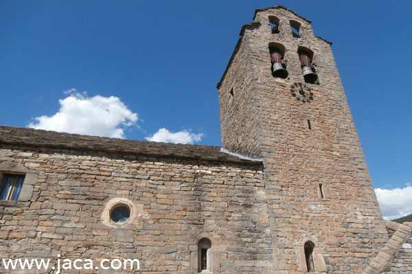 Castiello de Jaca es uno de los puntos principales del Camino de Santiago aragonés.