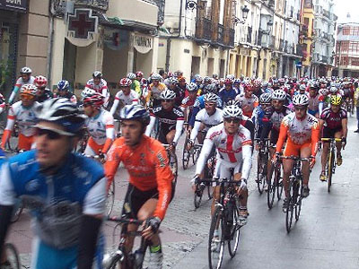 Cicloturista de La Jacetania